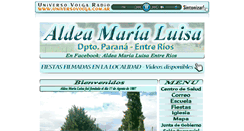 Desktop Screenshot of marialuisaentrerios.com.ar